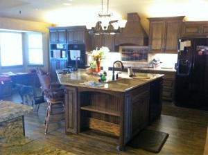 018 kitchen island completed